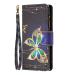 VQWQ mobile phone case for redmi grade 12 per case - protective cover for Redmi Note 12 Pro / Xiaomi Poco X5 Pro leather pocket with lanyard zipper map compartment flip case folding cover Magnetic 03 -Butterfly 3 Xiaomi Redmi Note 12 Pro / Xiaomi Poco X5 