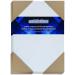 200 Light Blue Parchment 60 Text ( 24 Bond) Paper Sheets - 5.5 X 8.5 Inches Half Letter | Statement Size - 60 Pound is Not Card Weight - Vintage Colored Old Parchment Semblance