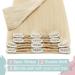 Clip In Extensions Set - 100% Remy Real Hair 8 Part Tressen 30cm 115g #60 Platinum Blonde | International Shipping Available - Buy Online on GoSupps.com