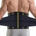Back support for men women lordosis support belt with five support bars fits the waist and helps relief from back pain for hernias sciatica scoliosis