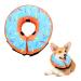 Flatible breaker crane dog for dogs & cats adjustable leak shock dog collar & comfortable cat collar for recovery after operations or wounds - m
