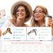 Shop NOVIVON 5 Pack Vintage Cat Eye Reading Glasses for Women - Blue Light Blocking Anti-Glare UV Protection - Buy Online on GoSupps.com