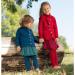 Kids Organic Virgin Wool Thermal Leggings - Blue Melange, 11-12 Years - Buy Online on GoSupps.com