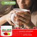 Organic AMLA GREEN Tea Powder - 20x Concentrated Antioxidant Blend - Raw Vegan Non-GMO - Amla Powder with Oolong Tea (30 Servings Hibiscus) - 1.05oz - Buy Online on GoSupps.com