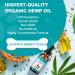 MaxHemp Organic Hemp Oil for Dogs and Cats - Supports Hip, Joint, and Skin Health - Omega 3-6-9 Vitamins - Non-GMO - Made in USA (2-Pack) - Buy Online on GoSupps.com