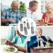 Beticam Easy-Grip Cutlery Set for Arthritic & Disabled Hands - Set of 4, Ideal for Parkinson's & Tremors Sufferers - Buy Online on GoSupps.com