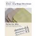 Mile B Baby Toddler Placemat Non Slip 16x14in with Suction Cups and Food Catcher - Gray - Buy Online on GoSupps.com