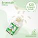 Bromelain 500 mg Capsules - Vegan No Fillers/Additives 2000 F.I.P. - Bio Protect Pineapple Enzyme - 120 Count - Buy Online on GoSupps.com