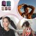 Hair Elastics No Damage Stretch Hair Bobbles Seamless Cotton Headband Rope Ponytail Holder for Women Girl Hair Bands Accessories for Thick or Curly Hair - Buy Online on GoSupps.com