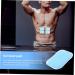 Homsfou 30 Pcs Replacement Gel Pads for Abdominal Stimulators - Super Conductive Hydrogel Pads - 6cm Adhesive Patch for Bollenoner - White - Buy Online on GoSupps.com