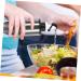 Zerodeko Glass Oil Bottle 2pcs Condiment Bottles Vegetable Oil Metal Glass Condiment Dispenser 27.5X7CMx2pcs Silverx2pcs - Buy Online on GoSupps.com