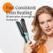 Buy Cosmopolitan Hair Waver Curling Iron - 3 Barrel Ceramic Curler for Beach Waves | Portable Styling Tool for Men & Women - Travel & Home Use - Buy Online on GoSupps.com