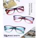 Buy Kerecs 3 Pack Women's Reading Glasses - High-Quality Rectangular Feder Hinges Comfortable and Stylish (4.0 3 Colors) - International Shipping Available - Buy Online on GoSupps.com