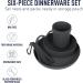 Sea to Summit Delta Camp 6-Piece Dinnerware Mess Kit in Gray - Buy Online on GoSupps.com