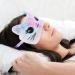 2 PCS Plush Sleeping Eye Mask - Cute Animal Satin Blindfold for Comfortable Sleep | Soft Eye Cover for Men & Women - Buy Online on GoSupps.com