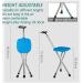 Canes Walking Stick with Seat Folding Can Withstand 300 pounds of Travel Crutches with LED Lights Adjustable Height Suitable for The Elderly and Young People - Buy Online on GoSupps.com