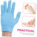 minkissy 1 Pair Night Moisturizing Gloves Hand Nail Stamp Plates Overnight Spa Gloves Compact Gloves Moisturizing Spa Gloves Lotion Moisturizing Gloves for Women at Night Accessories 19.5x12.2x0.4cm - Buy Online on GoSupps.com
