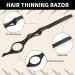 11-Piece Hair Styling Razor & Thinning Comb Set with Stainless Steel Razors - Ideal for Salon & Home Use - Black - Buy Online on GoSupps.com
