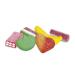 Buy Party Mix Containers | Assorted Fruit Gums: Watermelon Banana Jelly Hearts & Bean Shapes | International Shipping Available - Buy Online on GoSupps.com