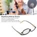 Buy 2.50 Enlargement Makeup Glasses - Foldable Rotating Reading Glasses with Case for Flawless Makeup Application - Buy Online on GoSupps.com