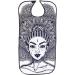 FUSHIDA Adult Bib Water Resistant PVC Bibs on Dinner Table Elegant Printing Cotton Cloth Cover for Men & Women Eating Adjustable Strap Bibs with Beauty Girl Pattern(FYH653-CA) - Buy Online on GoSupps.com