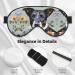 Dog Floral Print Double-Sided Eye Mask | Soft Light-Blocking for Better Sleep Quality | International Shipping - Buy Online on GoSupps.com
