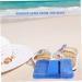 FOMIYES de d capage du sable jouets de sable pochette tanche fourre-tout tanche d'essuyage de sable accessoire de plage pour le sable dessableur de plage velours Blue - Buy Online on GoSupps.com