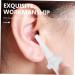 COOLHIYA 10pcs Disposable Ear Washer Replacement Tips Conical Bottle Ear Cleaning Tools for Stable Fit Safe PP Material - Buy Online on GoSupps.com
