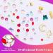 Novani 690 Pieces Tooth Gems Jewelry Kit - DIY Tooth Diamonds Crystal Rhinestones Mixed Sizes & Colors for Stunning Teeth Decorations - Buy Online on GoSupps.com