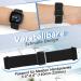 Vodtian Braided Bracelet for Fitbit Versa 4/3 & Sense 2 - Adjustable Nylon Solo Loop in Black & Olives - Stylish & Comfortable for Men & Women - Buy Online on GoSupps.com