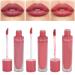 Dragon Ranee 3Pcs Matte Lipstick Set - Long-lasting Waterproof Lip Gloss Makeup Gifts for Girls - Buy Online on GoSupps.com