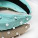 LAKEMON Pearls Inlay Wide Headband for Women & Girls - Beaded Knot Hair Band Accessory - Buy Online on GoSupps.com
