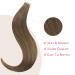Buy If-Salt Tape Extensions Real Hair - 10pcs Bright Ash Brown 20g 30cm Invisible Smooth Hair Extensions for Girls  - Buy Online on GoSupps.com