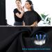 2 Pcs Waterproof Makeup & Hair Cape Set - Salon Barber Bib for Hair Dye & Styling in Black - Buy Online on GoSupps.com