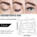 16-Piece Eyeliner Stencil Set for Smoky, Cat Eye & Eye Shadow Makeup Templates - Buy Online on GoSupps.com