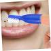 Plafope Mini Toothbrush Set - 10 Portable Finger Toothbrushes for Travel & Cleanliness - Buy Online on GoSupps.com