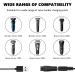 5V USB Mesh Cable Set - 7-in-1 Multifunction USB Adapter for Razor Chargers & Shavers | Compatible with Philips Remington Braun Series - Buy Online on GoSupps.com
