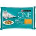 PURINA ONE Adult Wet Cat Food - Tender Chicken Pieces in Sauce | 12-Pack (12 x 85g) - Premium Nutrition for Your Cat - Buy Online on GoSupps.com