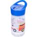 Wildkin Kids Reusable 16oz Water Bottle - Heroes Design | Straw Top, Carrying Handle, Ideal for School or Travel | Easy to Clean - Buy Online on GoSupps.com