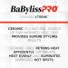 BaBylissPRO Ceramix Xtreme Ceramic Travel Hairdryer Red 1 Count - Buy Online on GoSupps.com