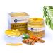 Turmeric Face Clay Mask Vitamin A&E Detox Brightening Treat Acne Antioxidant 120g