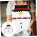 DOITOOL Christmas Apron Xmas Waitress Aprons Cooking Apron Santa Claus Outfit Xmas Kitchen Apron Holiday Apron Christmas Kitchen Apron Hair Cutting Cape Work Fabric At Home Decorations - Buy Online on GoSupps.com
