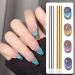 Buy WOKOTO 2Pcs Silver & Gold Big Cylinder Nail Magnet for Cat Eye Nail Art - Ombre Gradient Design Tools - International Shipping - Buy Online on GoSupps.com