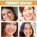 VILLCASE Appareils Fossettes pour Femmes 2 Pi ces Petite Taille Portable Entra nement Facial Visage Ton Bleu Ciel et Dor Clair Usage Quotidien - Buy Online on GoSupps.com