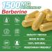 Berberine Supplement 1500mg - Premium Berberine HCl 97% Purity Berberine Plus Pure Ceylon Cinnamon High Potency Berberine for Men Women Non-GMO Vegan 2Pack 90 Count (Pack of 2) - Buy Online on GoSupps.com