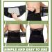 Waist Trainer Adjustable Back Brace Breathable Waist And Back Posture Correctors With 3 Removable Pads Waist Cincher(Large) Large Black - Buy Online on GoSupps.com