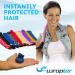 Wrapter Sports & Motorcycle Ponytail Wrap - Black - Buy Online on GoSupps.com