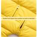 Minizone Baby Snowsuit Winter Romper - Yellow Rabbit Hooded Jumpsuit (6-12 Months) - Buy Online on GoSupps.com