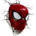 3D Light FX Spiderman Mask Wall Light - Marvel Spider Man Design, Red Plastic - Buy Online on GoSupps.com