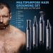 Professional Ear and Nose Hair Trimmer - Rechargeable Waterproof Dual Edge Blades for Men & Women Painless Eyebrow & Facial Hair Clipper - Buy Online on GoSupps.com